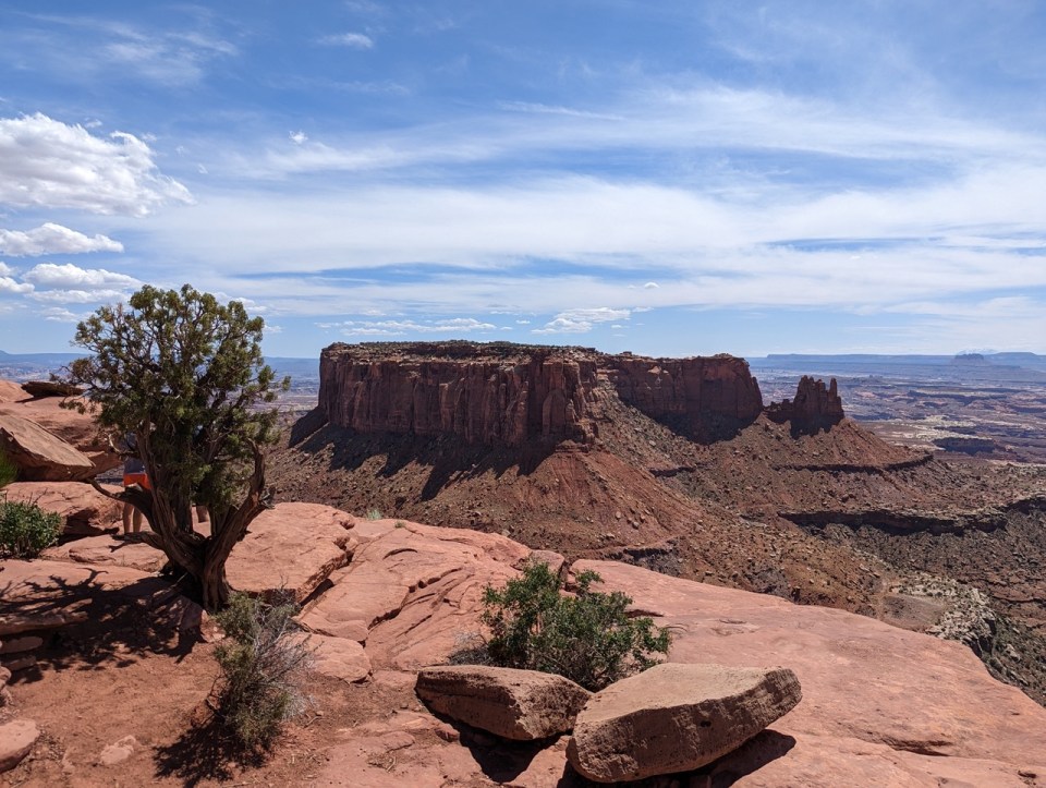 Grand View Point à Canyonlands National Park
