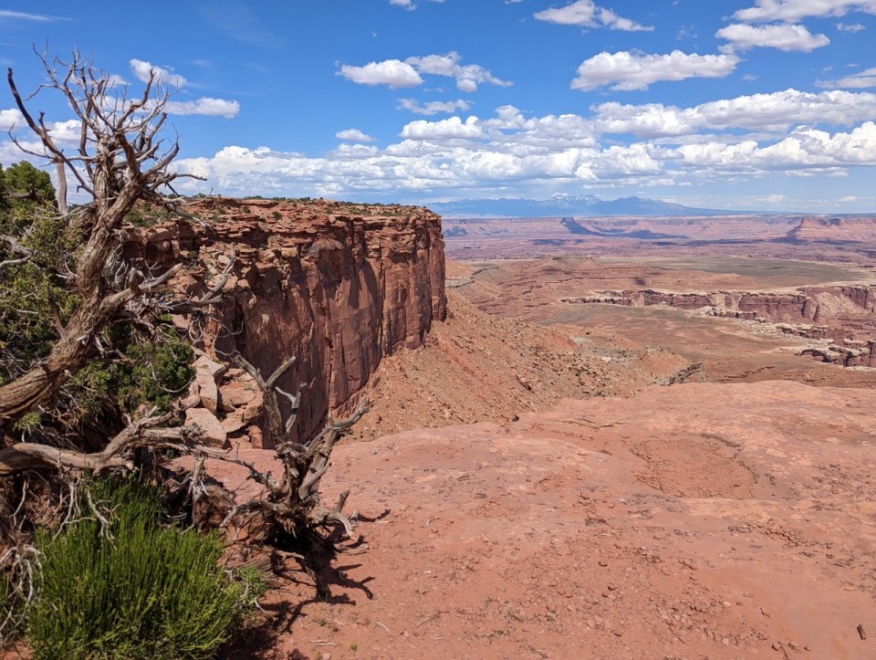 Grand View Point à Canyonlands National Park