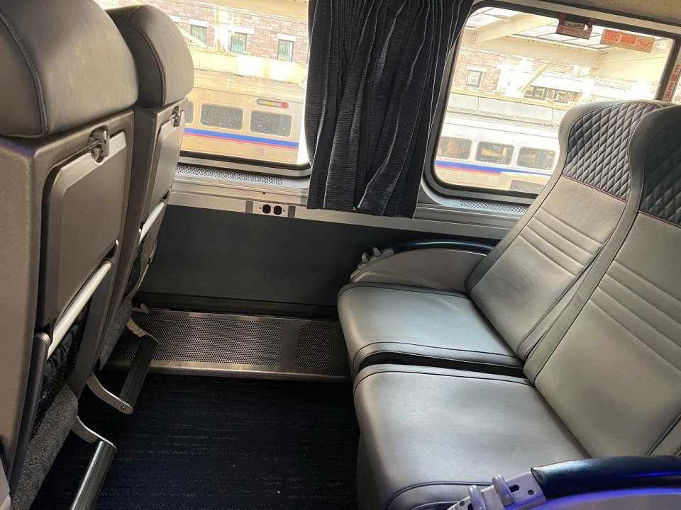 Nuit dans le train California Zephyr