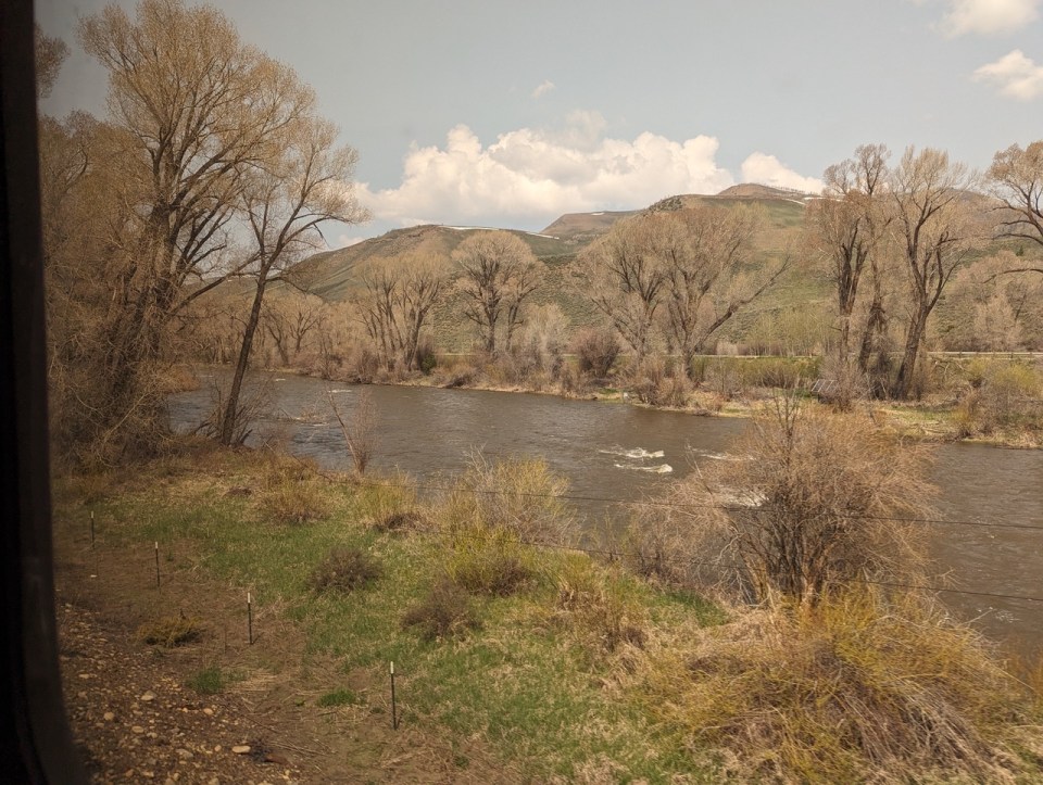 Le Colorado à bord du California Zephyr
