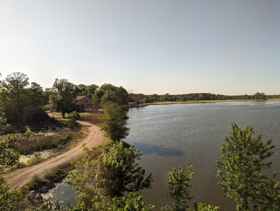 paysages de l’Iowa à bord California Zephyr