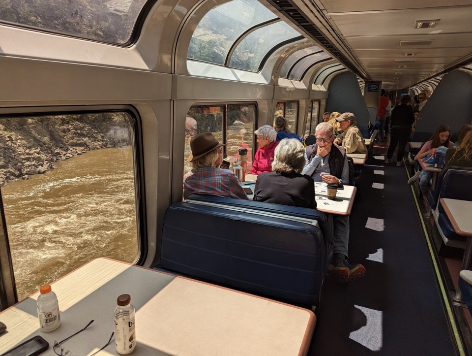 voiture panoramique du California Zephyr