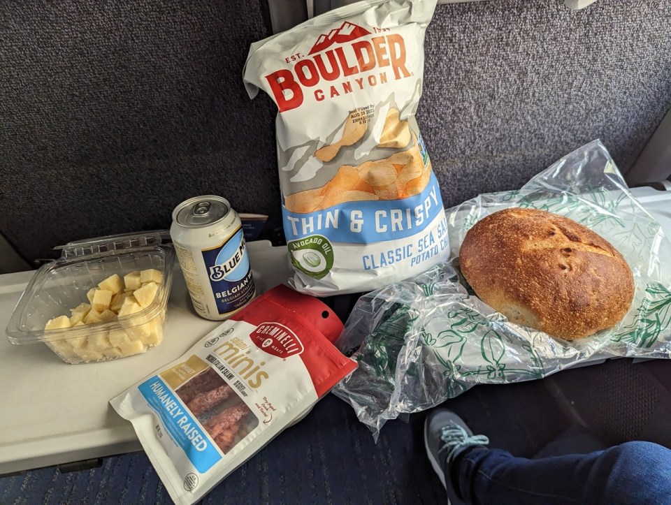 A bord du California Zephyr