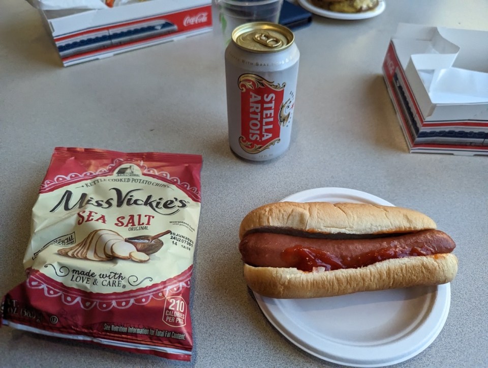A bord du California Zephyr