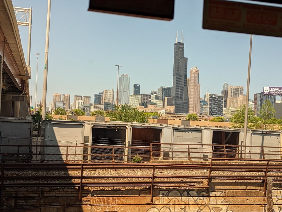 A bord du train California Zephyr
