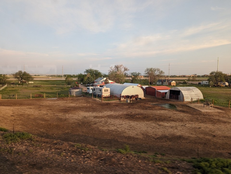 Nuit dans le train California Zephyr