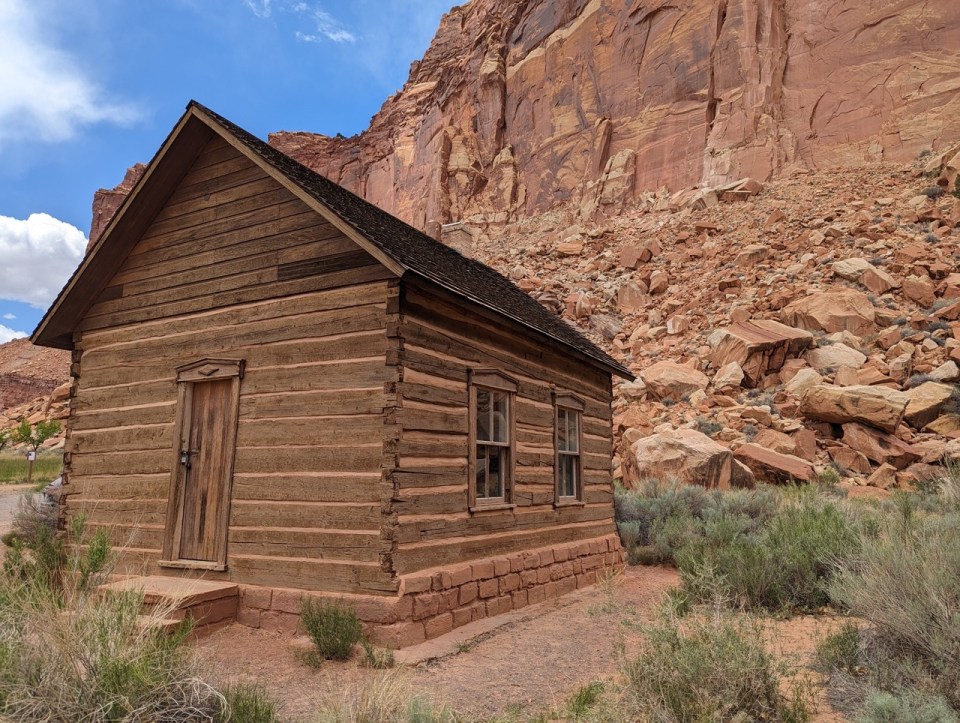 Fruita dans le Capitol Reef National Park