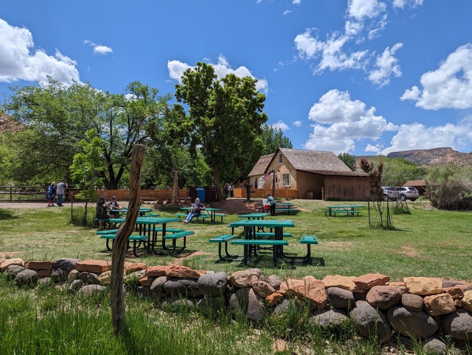 Fruita dans le Capitol Reef National Park