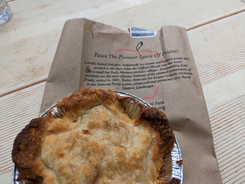 Fruita dans le Capitol Reef National Park