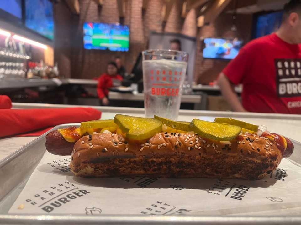 Hot dog Gordon Ramsay