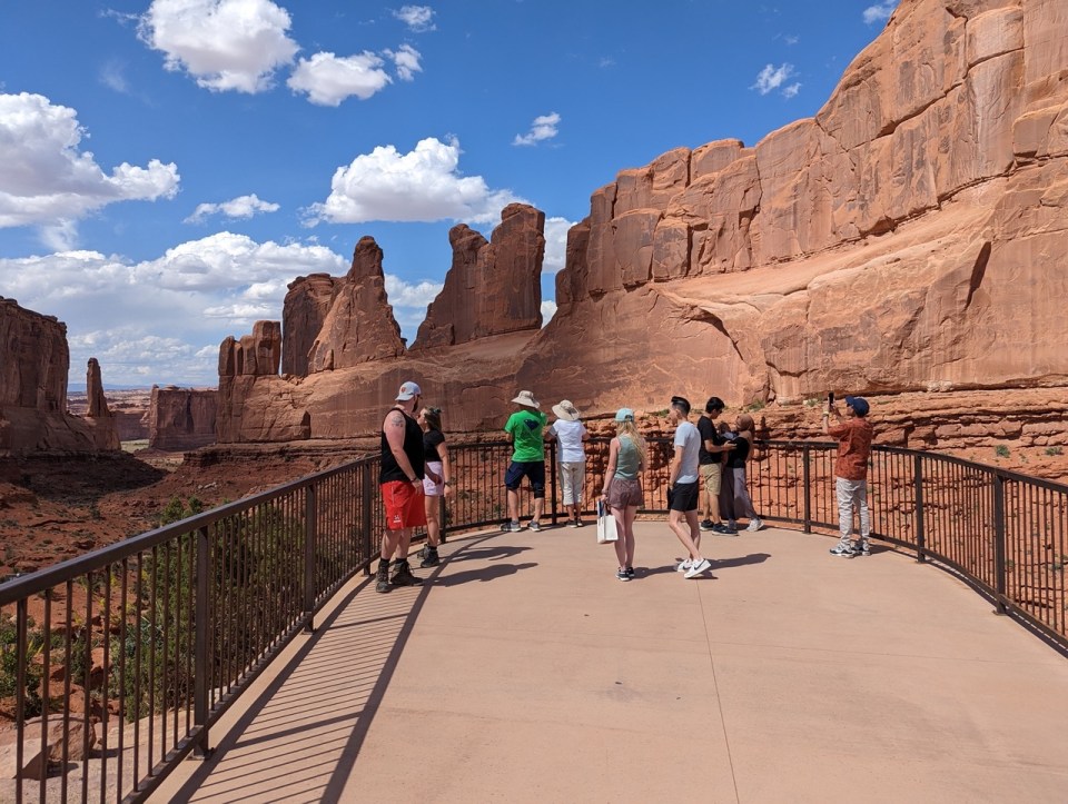 Park Avenue Trail au parc national d'Arches