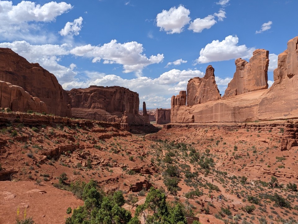 Park Avenue Trail au parc national d'Arches