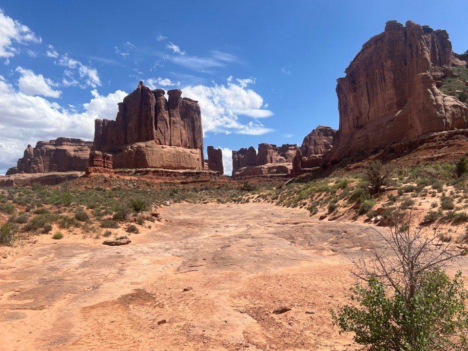 Park Avenue Trail au parc national d'Arches