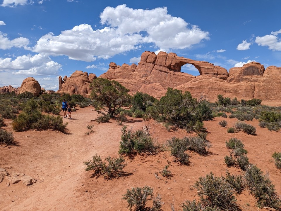 Skyline arch Arches National Park