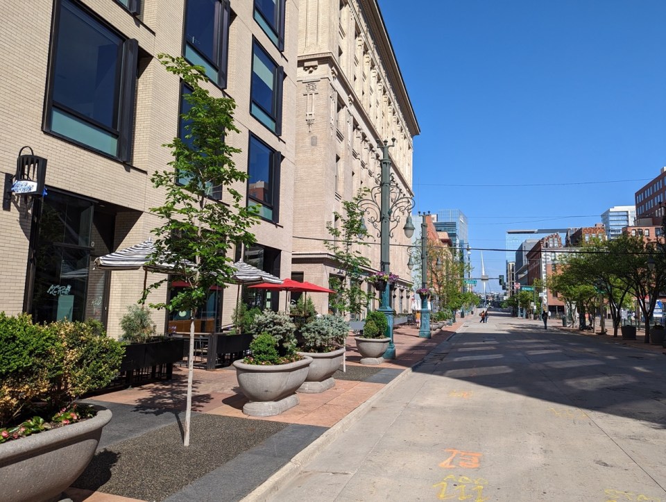 La 16th Street à Denver