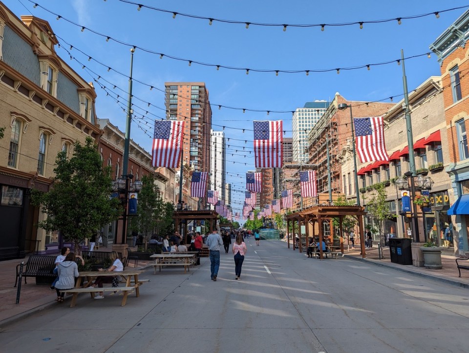 Larimer Square à Denver 