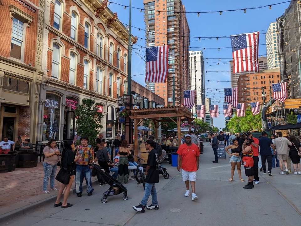 Larimer Square à Denver 