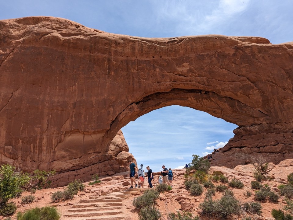 Windows Trail Arches National Park