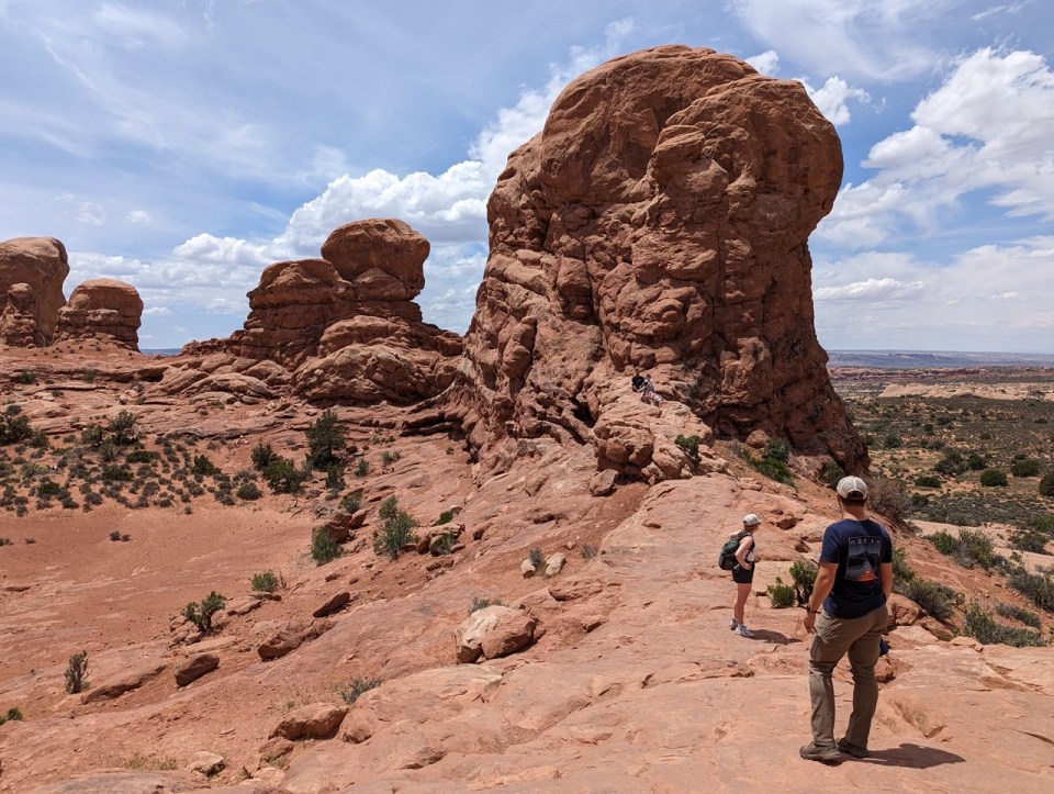 Windows Trail Arches National Park