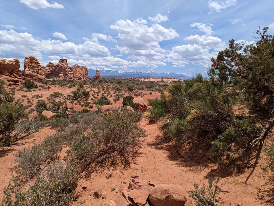 Windows Trail Arches National Park