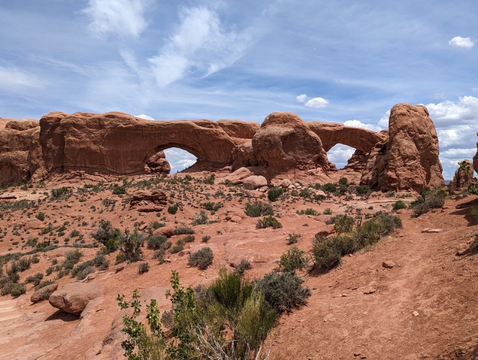 Windows Trail Arches National Park