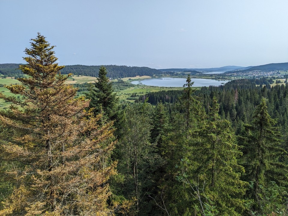 Belvédère des Deux Lacs