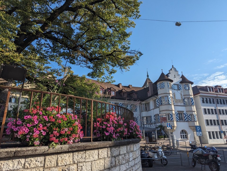 vieille ville médiévale de Schaffhouse