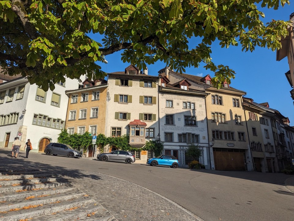 vieille ville médiévale de Schaffhouse