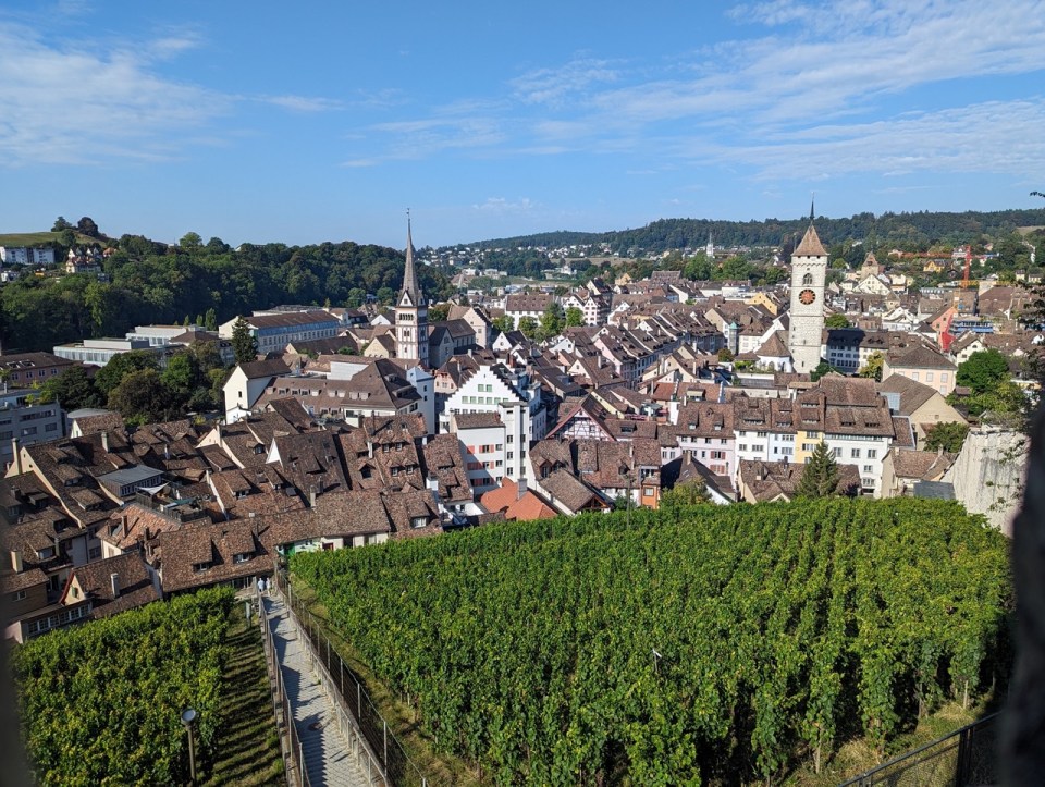 château de Munot à Schaffhouse