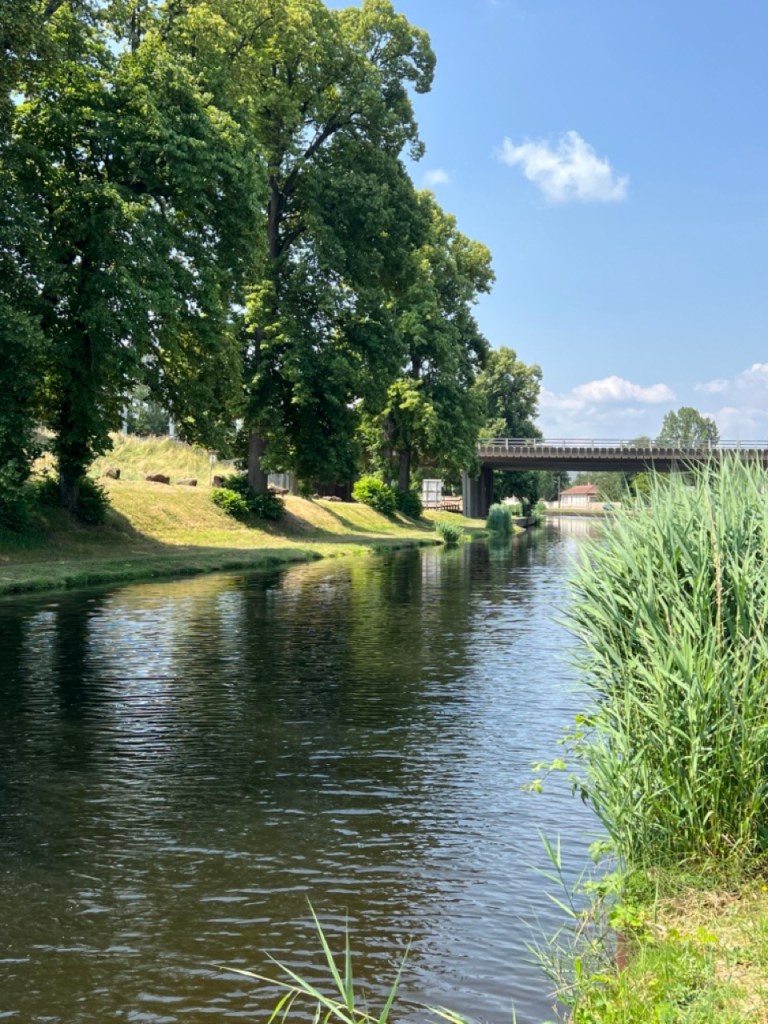 promenade en bord de Loire à Roanne