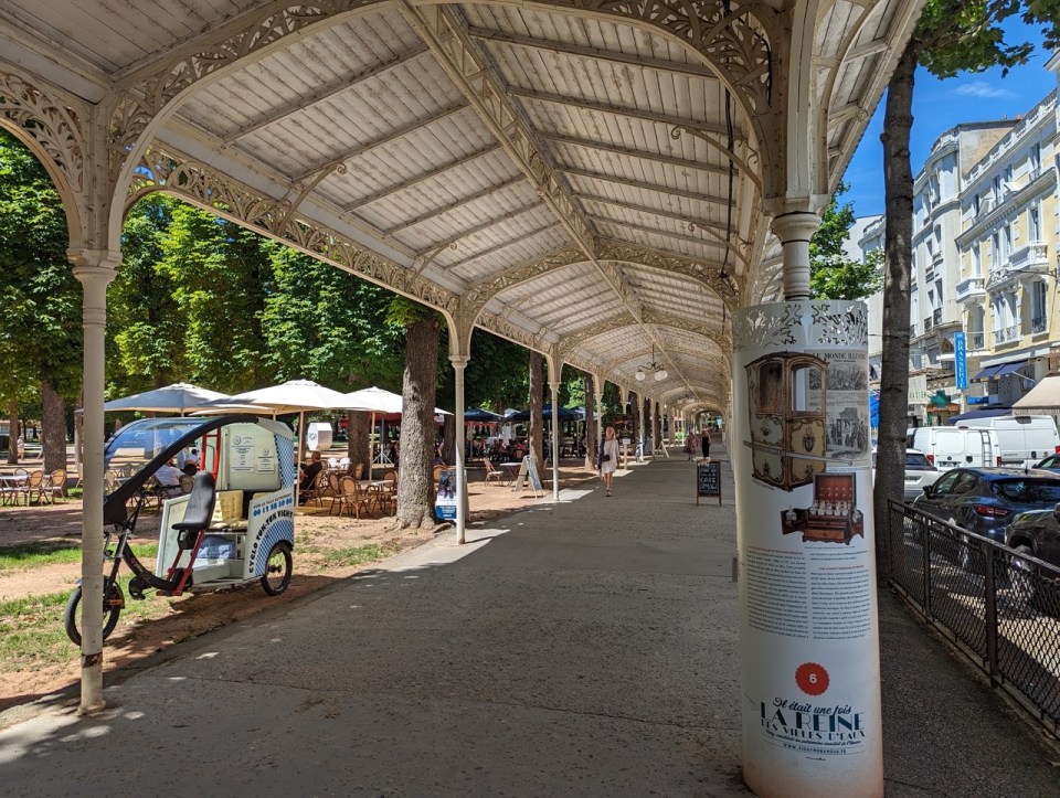 le centre ville de Vichy