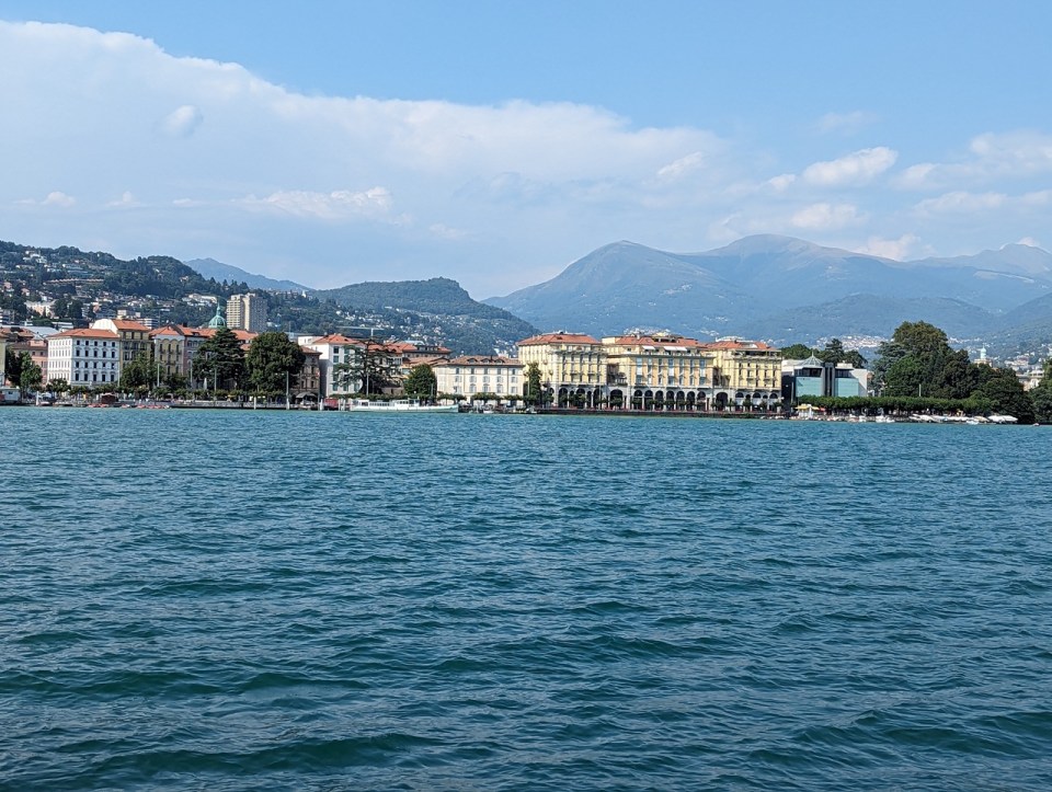 croisière sur le lac de Lugano