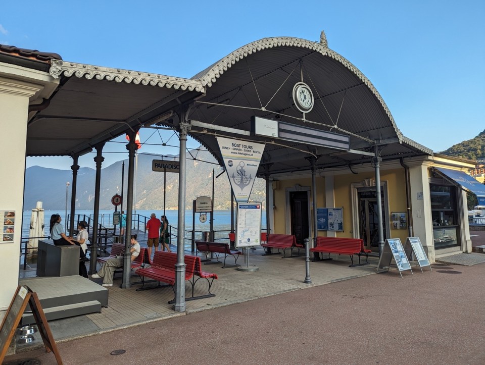 croisière sur le lac de Lugano