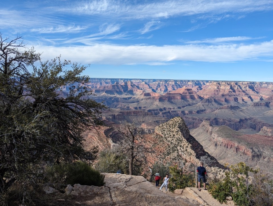Grandview Point à Desert View Road au Grand Canyon