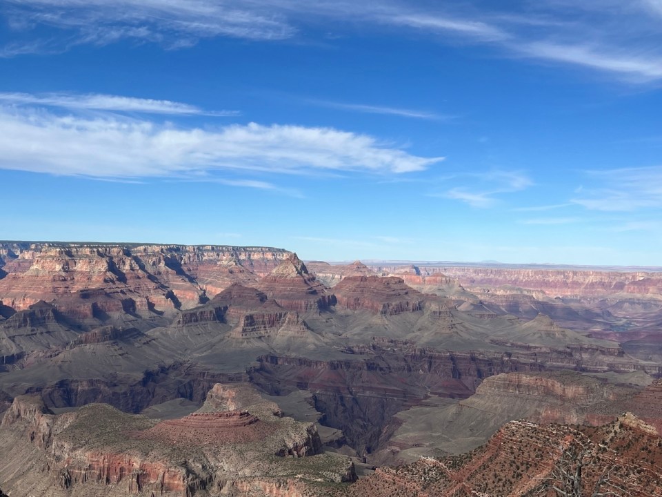 Grandview Point à Desert View Road au Grand Canyon