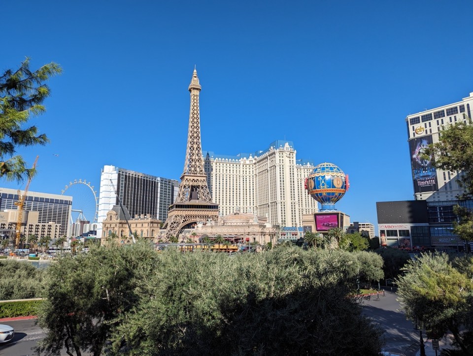 tour Eiffel à Paris Las Vegas