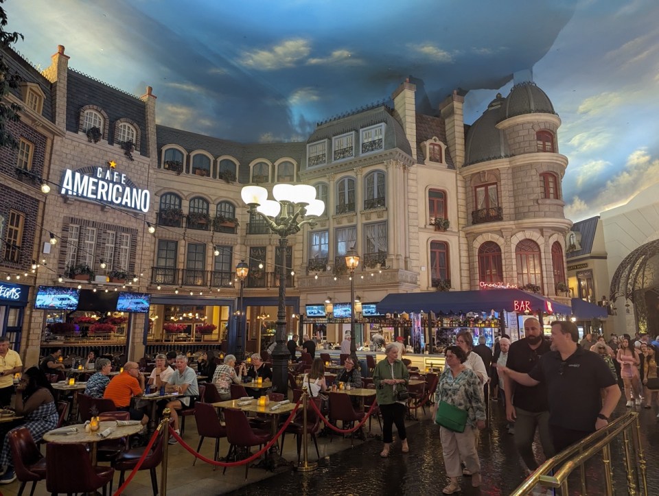 tour Eiffel à Paris Las Vegas