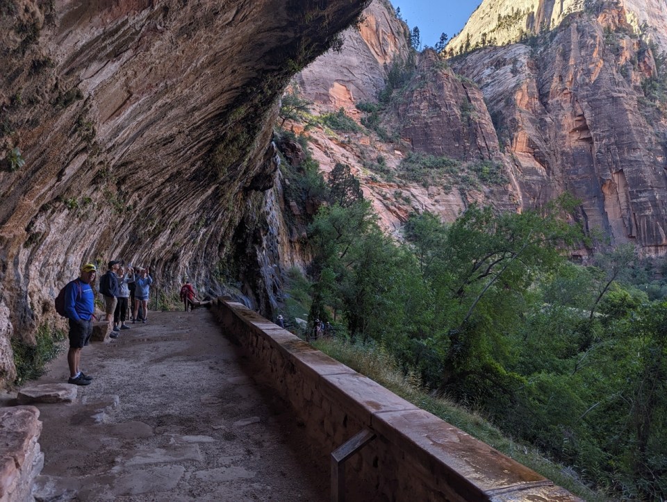 Weeping Rock Trail à Zion National Park