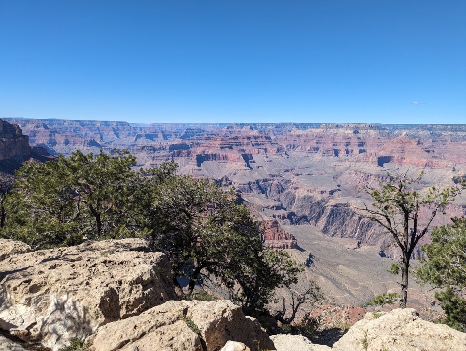 Rim Trail au Grand Canyon