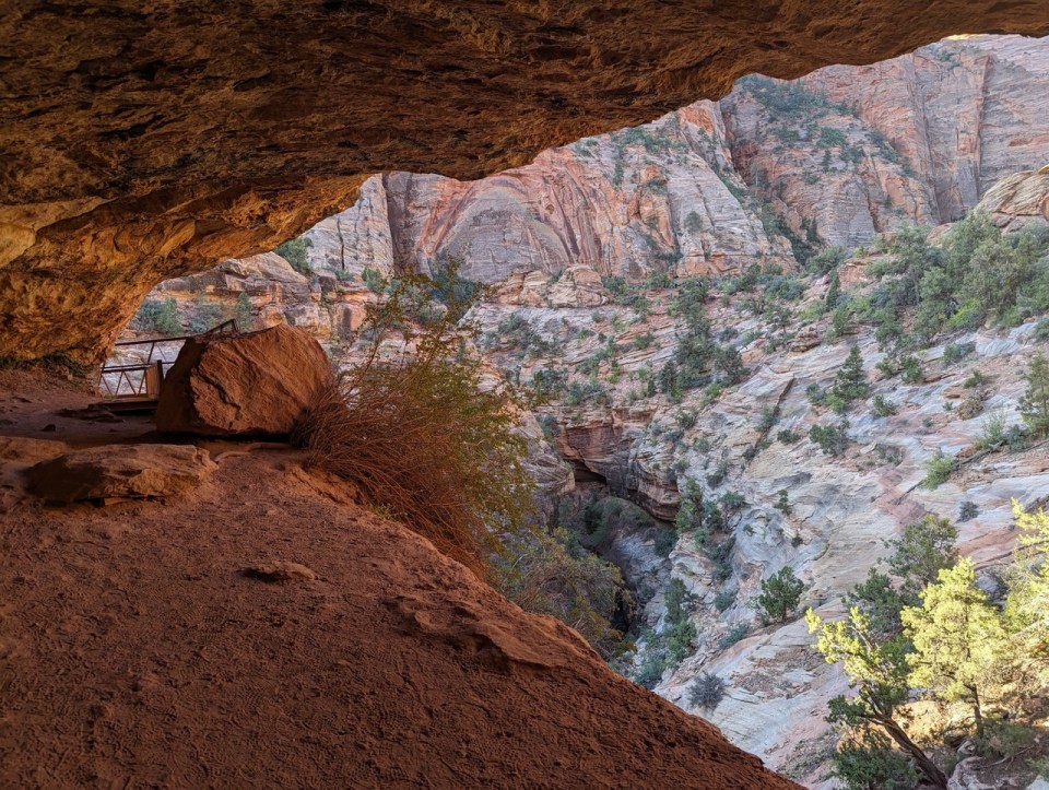 Canyon Overlook trail à Zion 
