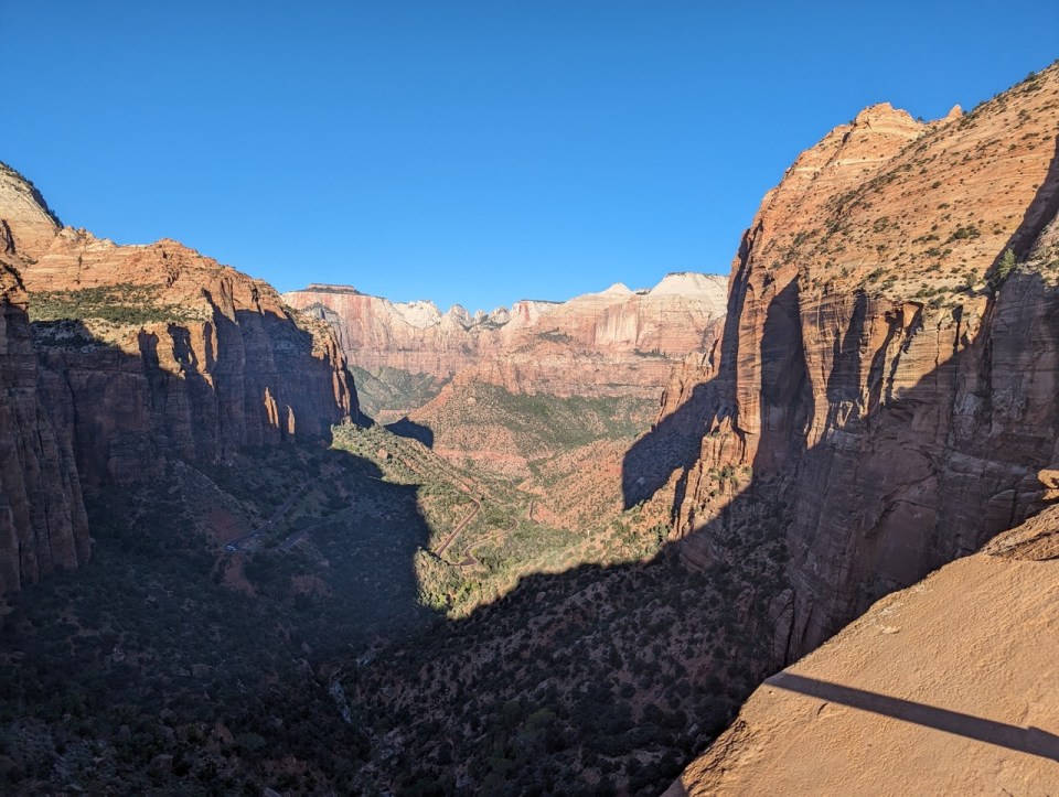 Canyon Overlook trail à Zion 
