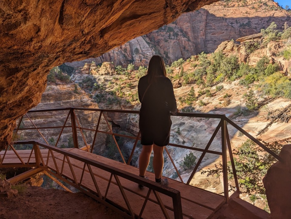 Canyon Overlook trail à Zion 