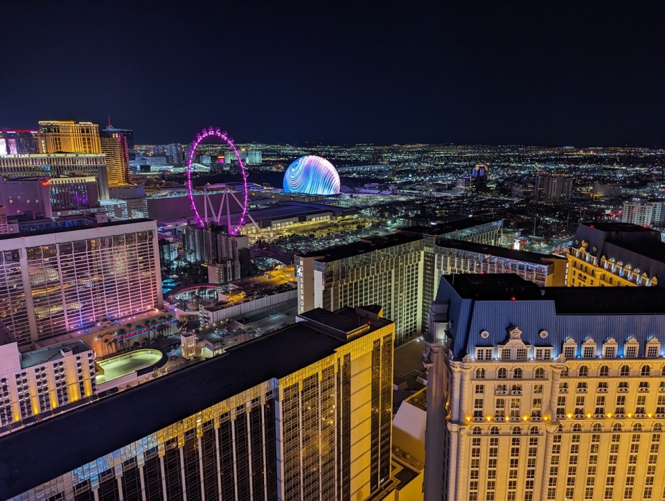 tour Eiffel à Paris Las Vegas