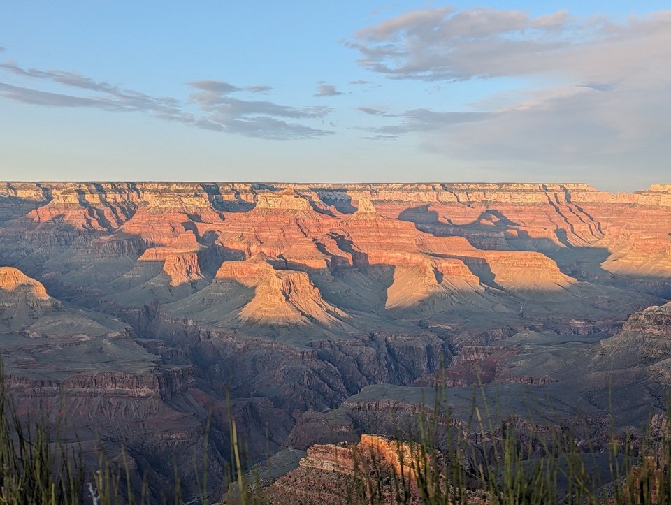 coucher de soleil à Hopi Point au Grand Canyon
