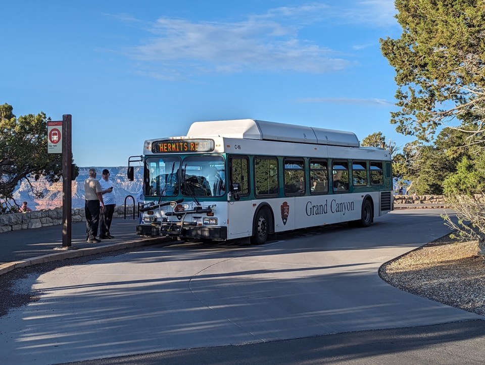 Navettes au Grand Canyon