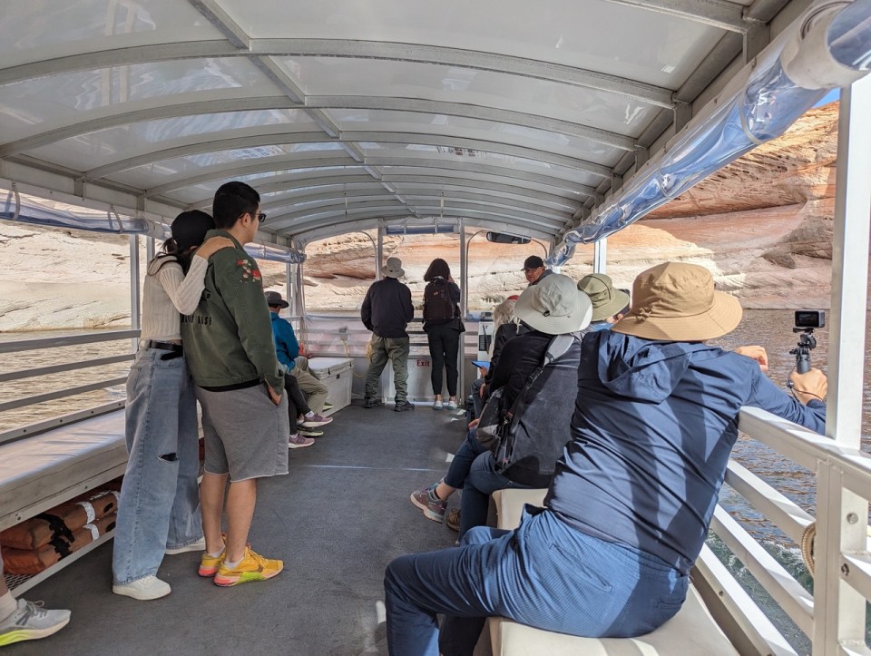 croisière sur le lac Powell
