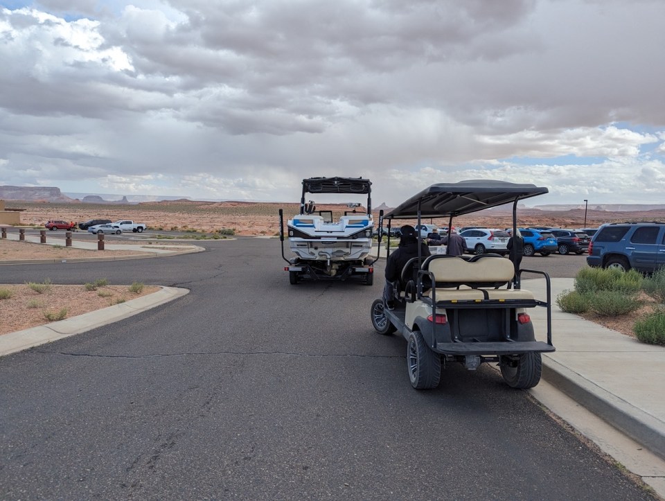 croisière sur le lac Powell