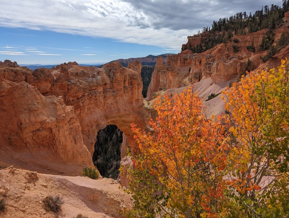 Natural Bridge à Bryce Canyon National Park