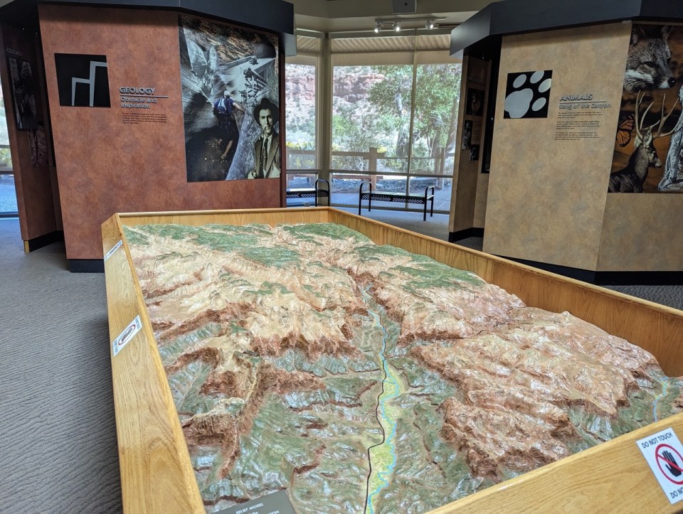 randonnée Pa'rus Trail à Zion