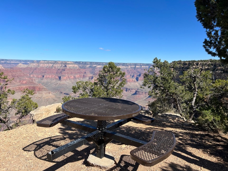 Rim trail au South Rim 